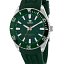 Reloj Marea Hombre con Esfera Verde con Segundero Naranja